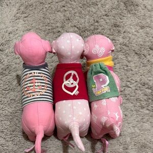 Pink Dog Plush Toy Clothes Set - PUP PINK Inspired